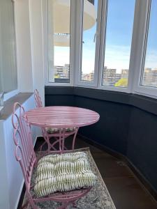 Posezení v ubytování Apartament Teiu’s Ultracentral Baia Mare