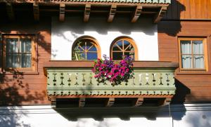 Balkon lub taras w obiekcie Appartementhaus Reiter