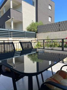 Balkón nebo terasa v ubytování Rooms & Apartment Hegic