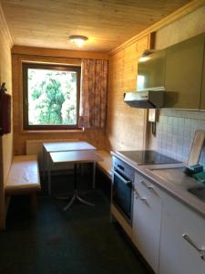 Küche/Küchenzeile in der Unterkunft Appartement Grünfelder