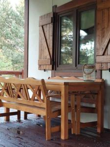 Fotografie z fotogalerie ubytování Chatka między sosnami v destinaci Bobrownik