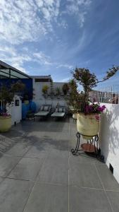 Balkoni atau teres di Riad ider