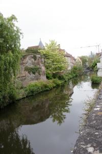 Výhled na řeku, která protéká v blízkosti bed and breakfast