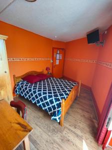 Postel nebo postele na pokoji v ubytování L'Hôtel du Mouton blanc