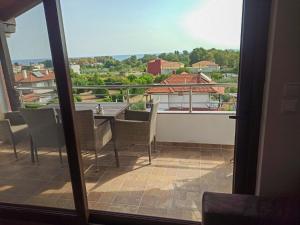 Balcone o terrazza di Luxury suite with sea and Olympus view