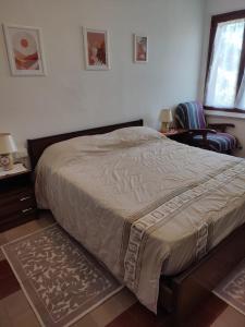 Llit o llits en una habitació de Borgo Ingurtosu