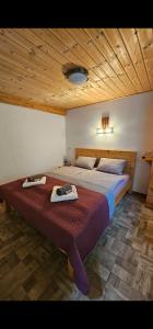 Posteľ alebo postele v izbe v ubytovaní Füred Deluxe Garden Apartment
