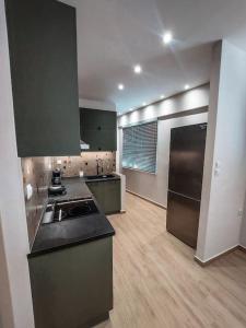 Köök või kööginurk majutusasutuses Iris Apartment Livadeia