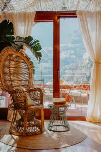 Χώρος καθιστικού στο Casa Giulia - sophisticated apartment with view
