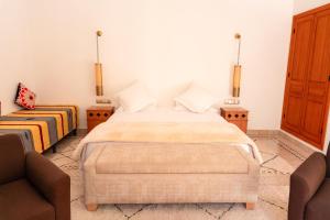 Χώρος καθιστικού στο Riad Al Ansari
