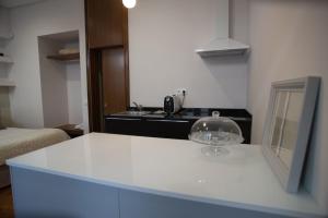 Kuchyň nebo kuchyňský kout v ubytování Nidos Accommodation Gaia + 33 fotografií