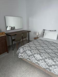 Postel nebo postele na pokoji v ubytování Fedra Apartments Lindos