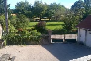 Jardin de l'établissement Gîte de groupe