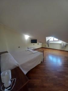 Televízia a/alebo spoločenská miestnosť v ubytovaní Qvattro stagioni panoramic suites