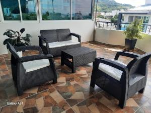 Balkon ili terasa u objektu HOTEL MANÁ S.A.S.