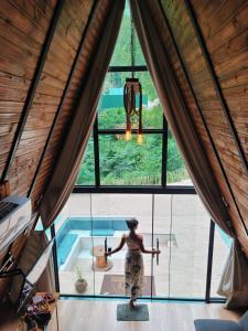 Photo de la galerie de l'établissement Cabana Petrô Madeira, à Meio do Serra