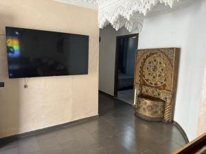 Μια τηλεόραση ή/και κέντρο ψυχαγωγίας στο Appartement Villa 2 chambres