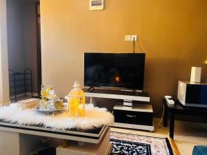 TV i/ili multimedijalni sistem u objektu Urban Tranquility