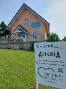 Certifikát, ocenenie alebo iný dokument vystavený v ubytovaní Ferienhaus Alegria
