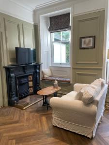 Uma área de estar em Penarwyn House