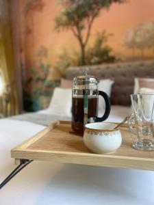 Comodidades para preparar café e chá em Penarwyn House