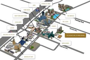 8th Flr MGM Signature Studio, Strip View, No Fee平面图