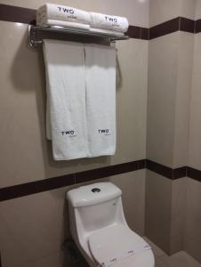 Vannituba majutusasutuses Hotel Two Select