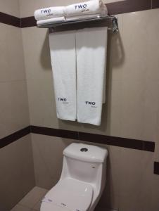 Vannituba majutusasutuses Hotel Two Select