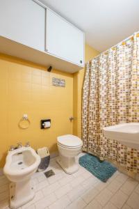 圣卡洛斯-德巴里洛切Departamento Premier的带马桶和水槽的浴室