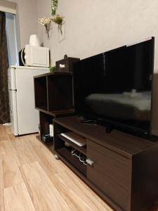 En tv och/eller ett underhållningssystem på 涩谷道玄坂狮王公寓