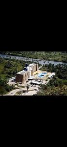 una vista aérea de un hotel y un resort en Gran Lençóis Flat Residence, en Barreirinhas