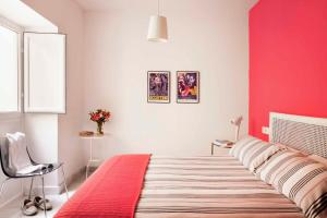 Posteľ alebo postele v izbe v ubytovaní Apartamentos Mariscal