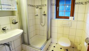Vannituba majutusasutuses Chalet Heimeli