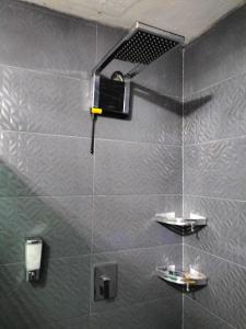 Koupelna v ubytování LOFT PLAYAS "B" , a unos pasos del malecon, zona dorada y letras