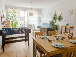 Posezení v ubytování in Stralsund Comfortable holiday residence
