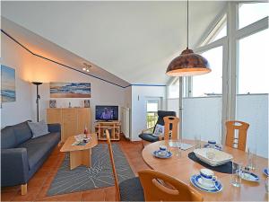 TV a/nebo společenská místnost v ubytování Villa Rosa 5 Comfortable holiday residence