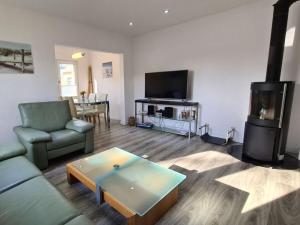 Et tv og/eller underholdning på Morning sun Comfortable holiday residence