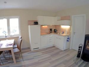 Η κουζίνα ή μικρή κουζίνα στο Zum Kuckuck Comfortable holiday residence