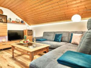 Μια τηλεόραση ή/και κέντρο ψυχαγωγίας στο Kirchberger Comfortable holiday residence