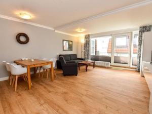 Χώρος καθιστικού στο Naturdüne 8 Comfortable holiday residence