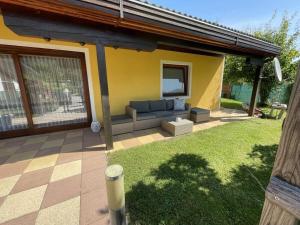 Zahrada ubytování Holiday home at Linsendorfer See