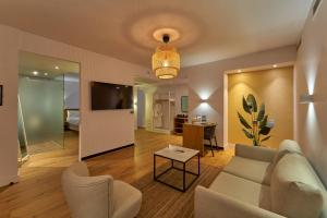 TV a/nebo společenská místnost v ubytování New President Hotel Cairo