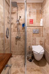 Koupelna v ubytování HOTEL DALYANCE