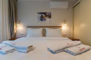Postel nebo postele na pokoji v ubytování HOTEL DALYANCE