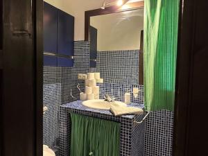 Łazienka w obiekcie Casa Rural Navalonguilla con piscina