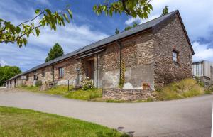 Bygningen som feriehuset ligger i