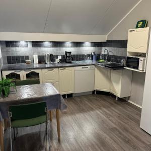 Køkken eller tekøkken på Majoitus Ilomantsissa