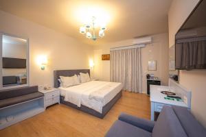 Postel nebo postele na pokoji v ubytování Illyrian Boutique Hotel
