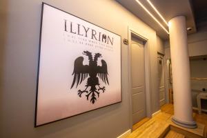 Certifikát, hodnocení, plakát nebo jiný dokument vystavený v ubytování Illyrian Boutique Hotel