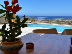 Bazén v ubytování Mediterranean View Villa nebo v jeho okolí